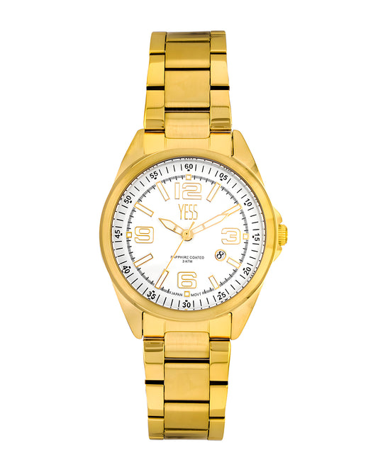 Reloj Yess Mujer Dorado Y24124L-2