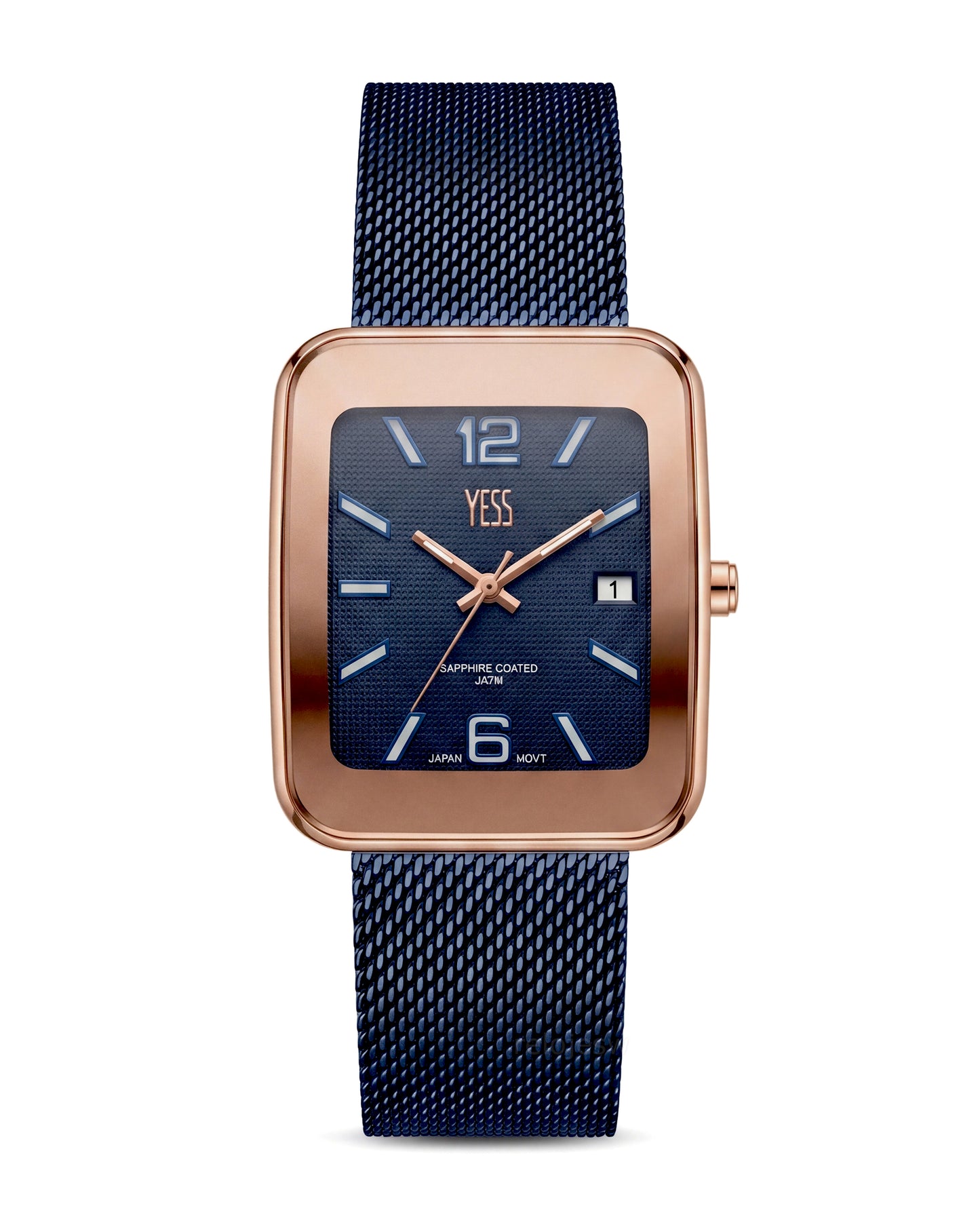 Reloj Yess Mujer Original Azul Y25002-3