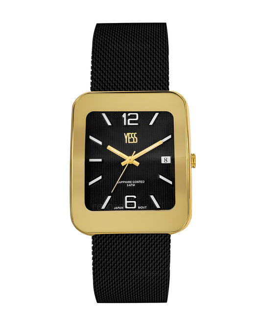 Reloj Yess Mujer Negro Y25002-4