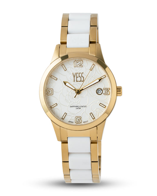 Reloj Yess Mujer Dorado Y25006-3
