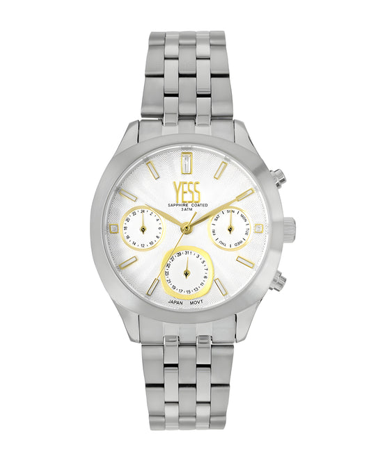 Reloj Yess Mujer Plateado Y25012-1