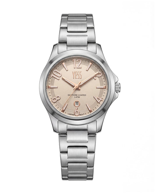 Reloj Yess Mujer Plateado Y25016-1