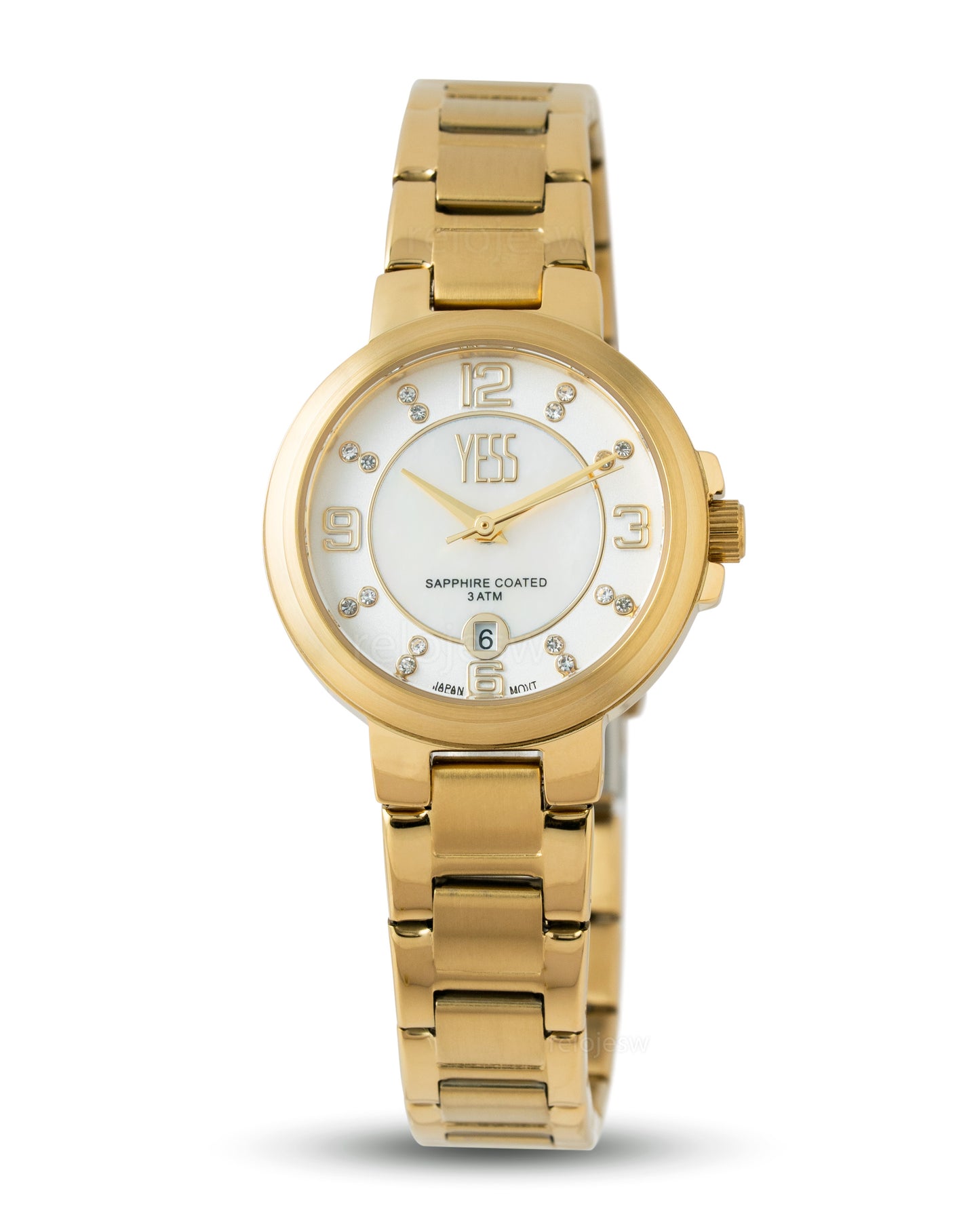 Reloj Yess Mujer Dorado Y25019-3