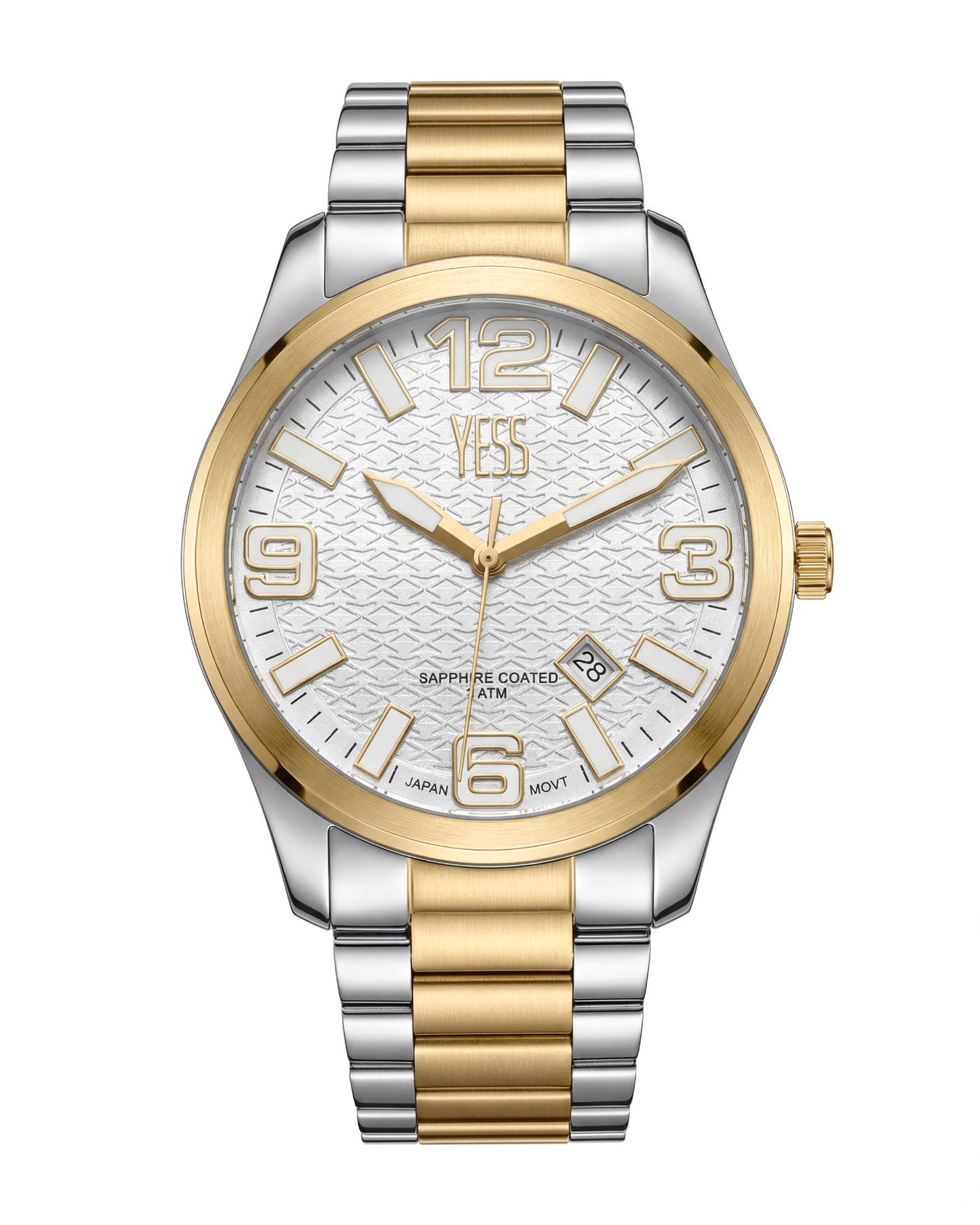 Reloj Yess Hombre Plateado y Dorado Y25027-3