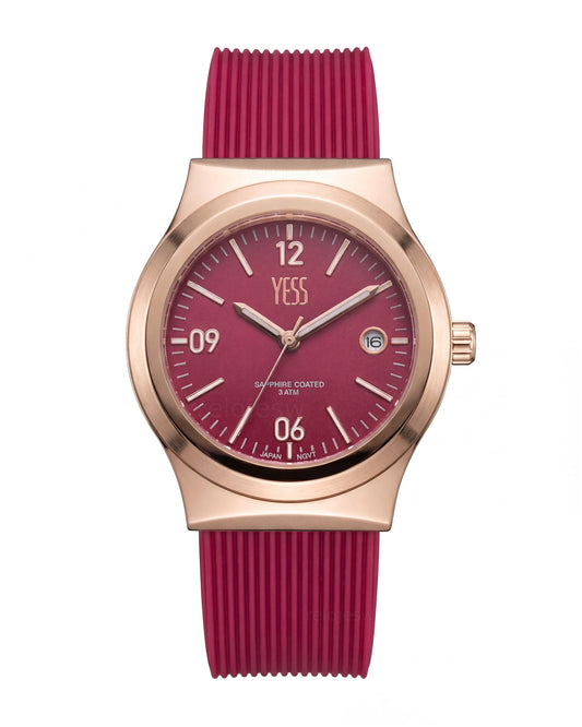 Reloj Yess Mujer Rojo Y25030-1