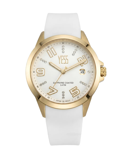 Reloj Yess Mujer Blanco Y25031-3
