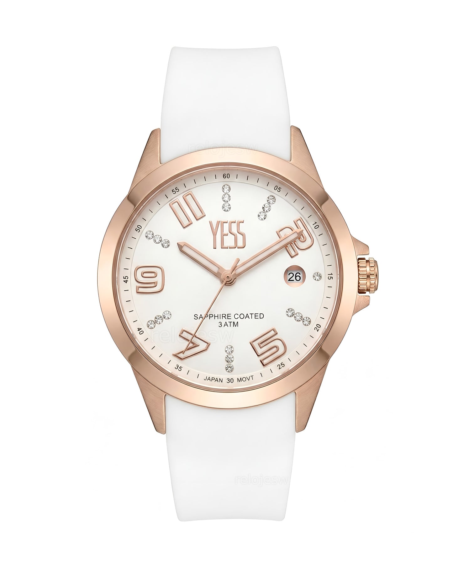 Reloj Yess Mujer Blanco Y25031-6