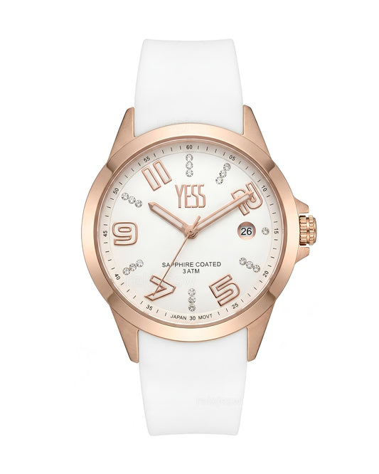 Reloj Yess Mujer Blanco Y25031-6