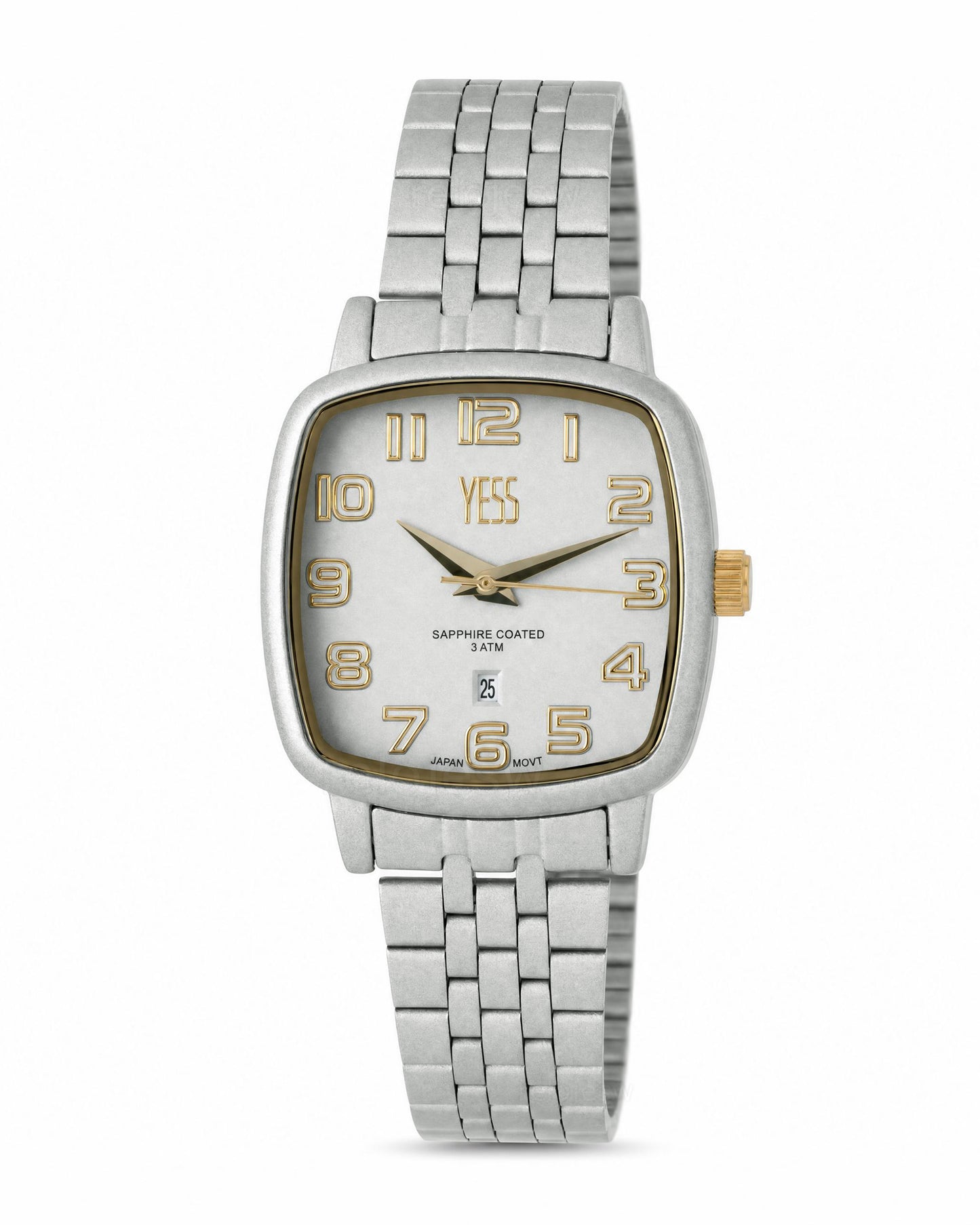 Reloj Yess Mujer Original Gris Y25038-3