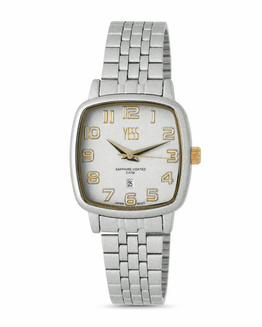 Reloj Yess Mujer Original Gris Y25038-3
