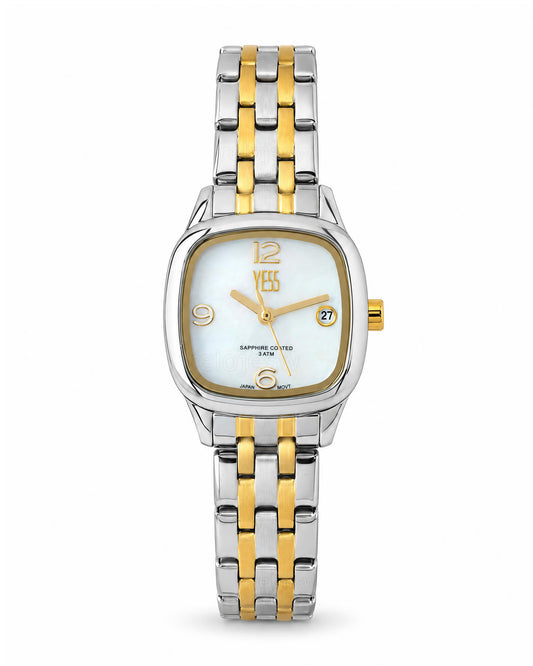 Reloj Yess Mujer Original Oro Rosa Y25054-5