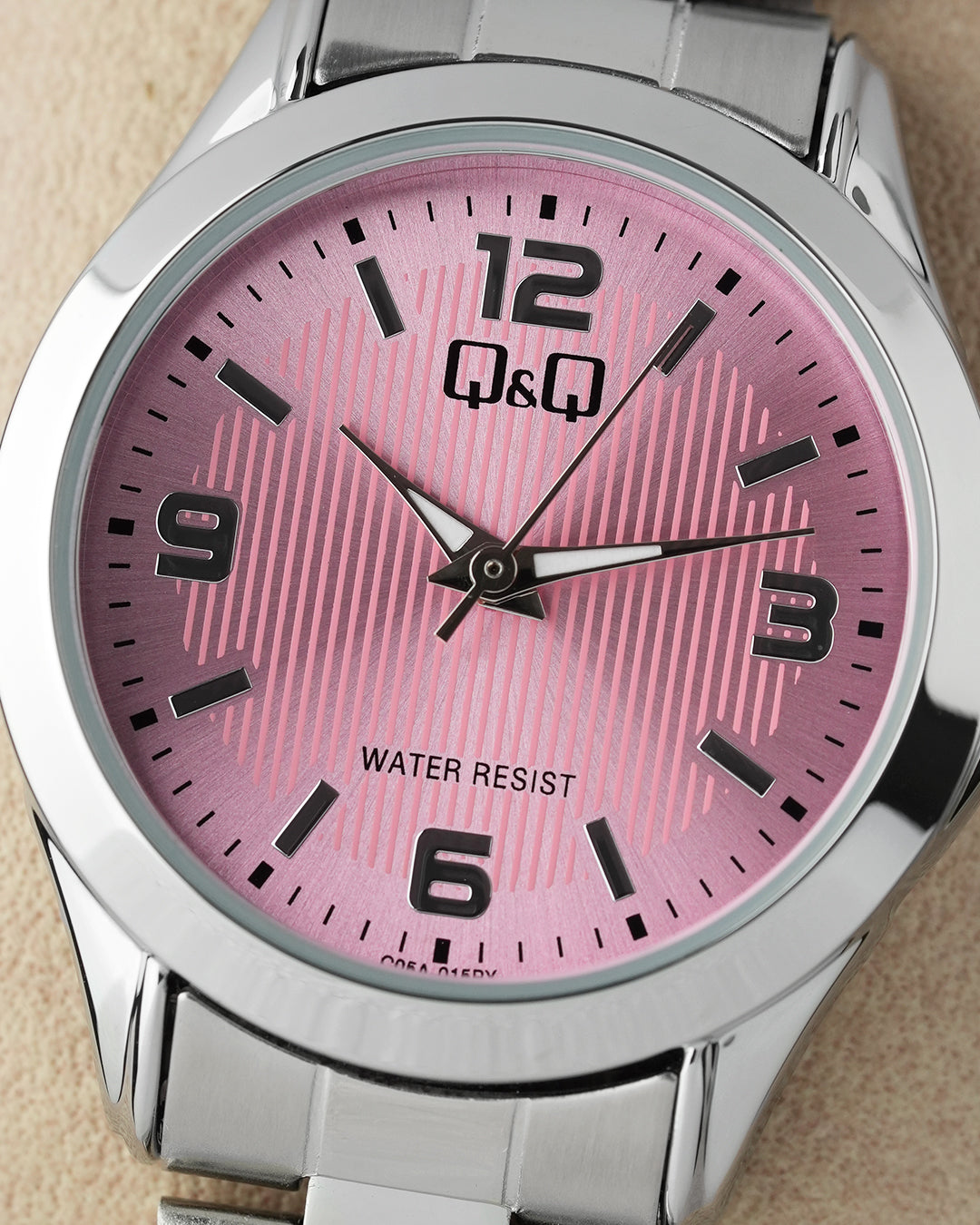 Reloj Q&Q Original Mujer Plateado C05A015Y