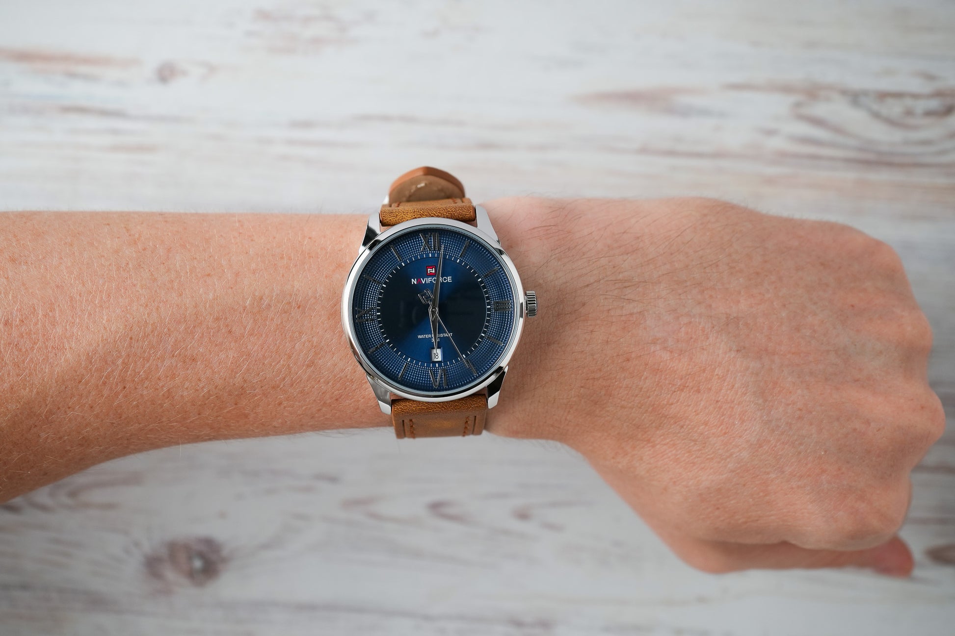 Reloj Naviforce Hombre Original Café NF9272L-CFAZ