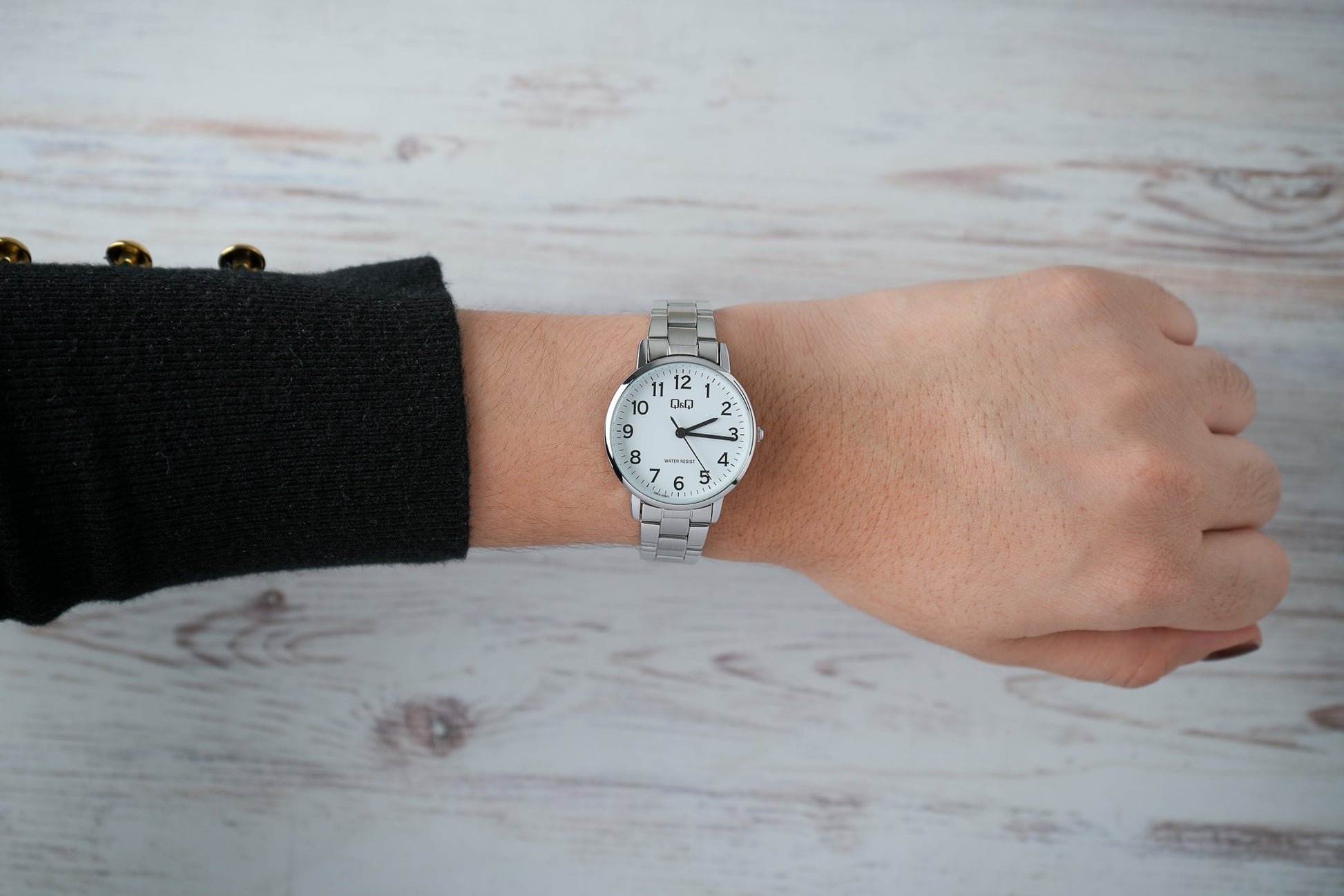 Reloj Q&Q Original Mujer Plateado C65A006Y