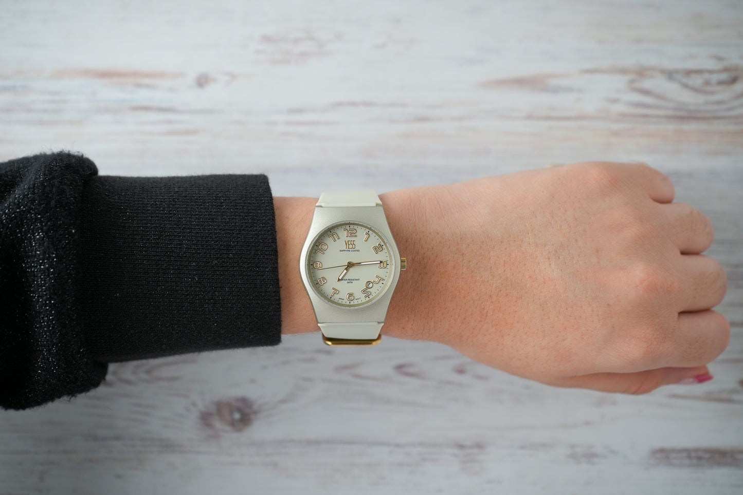 Reloj Yess Mujer Original Gris SMT-251141-8