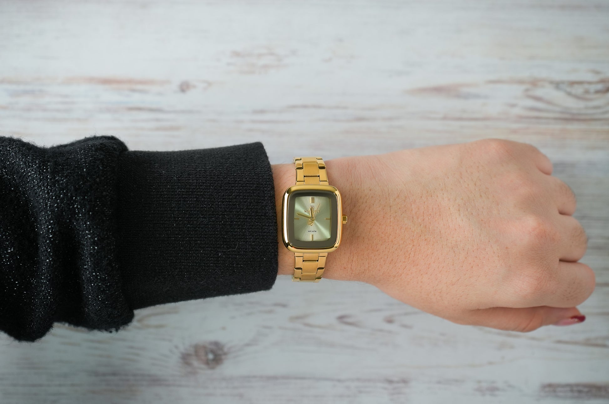 Reloj Naviforce Mujer Original Dorado NF5075-DODO