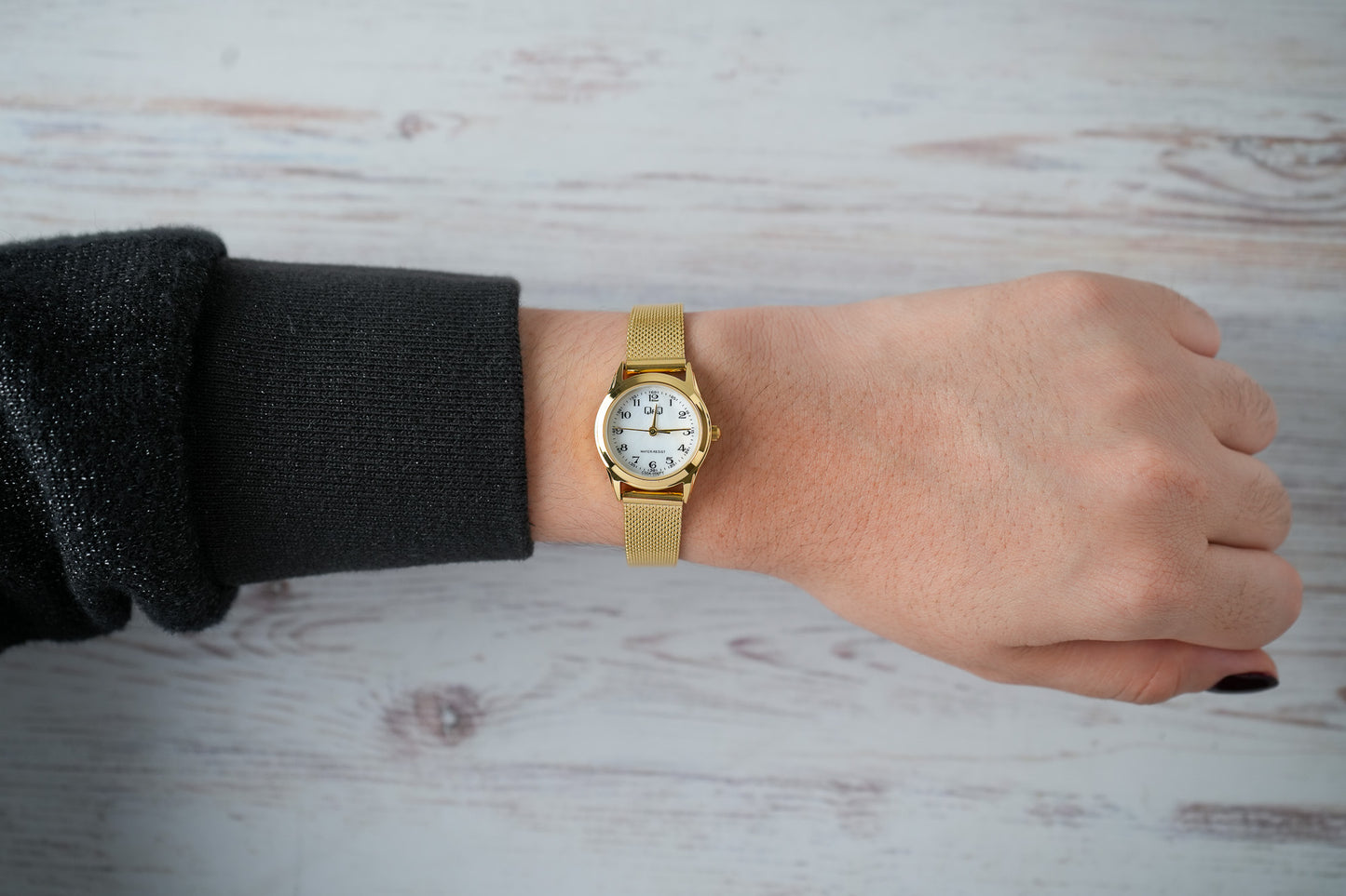 Reloj Q&Q Original Mujer Dorado C50A006Y