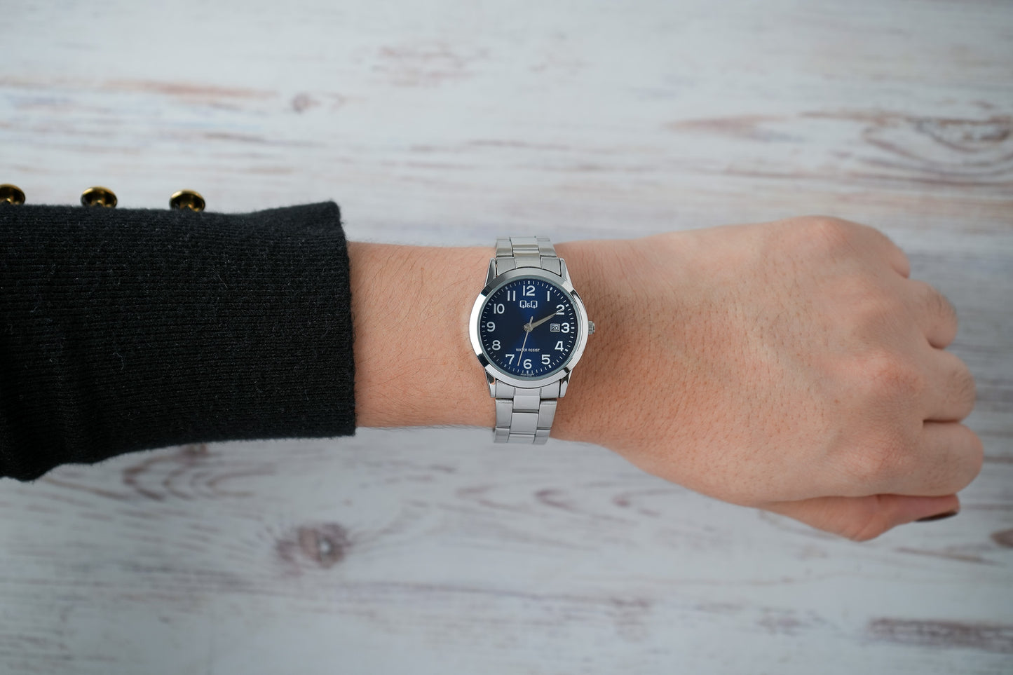 Reloj Q&Q Original Mujer Plateado A45A002Y