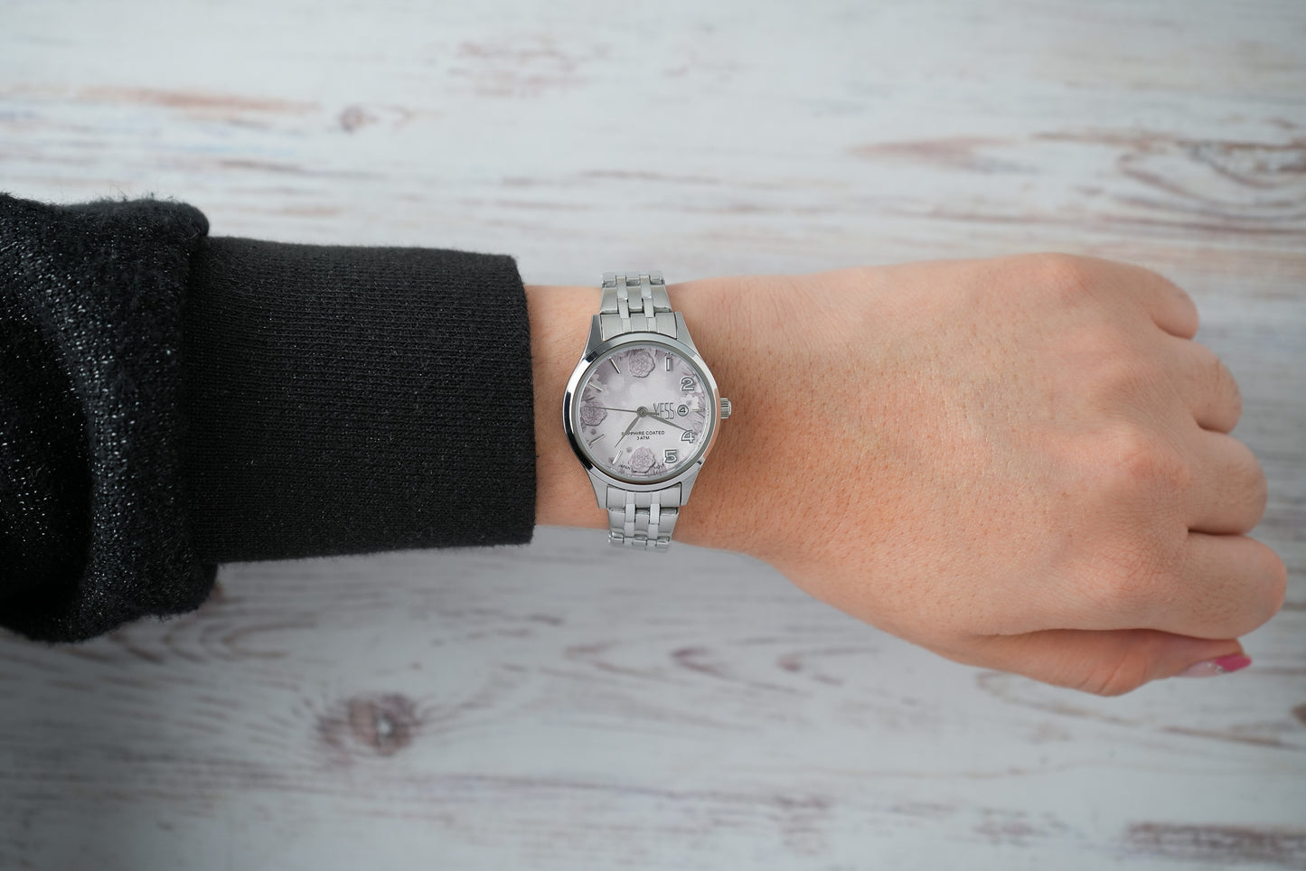 Reloj Yess Mujer Original Plateado Y25050-1