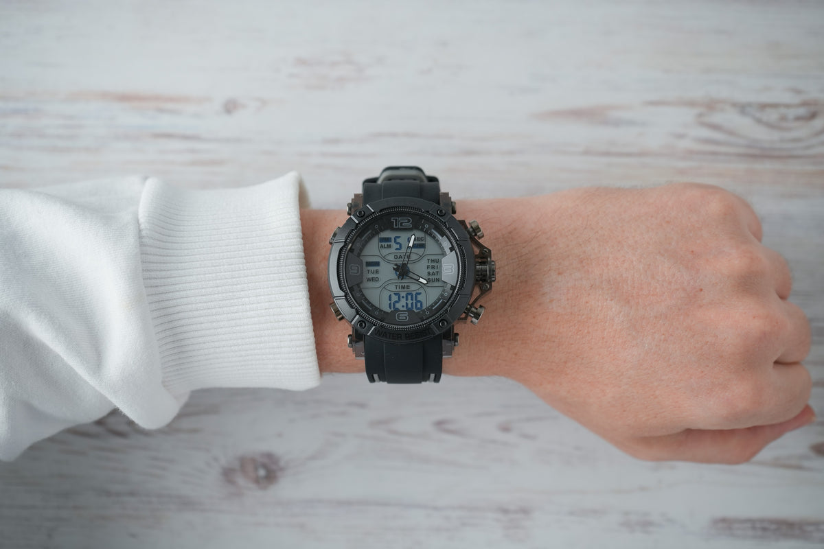 Reloj Loto Hombre Original Negro LT-2578-NENE