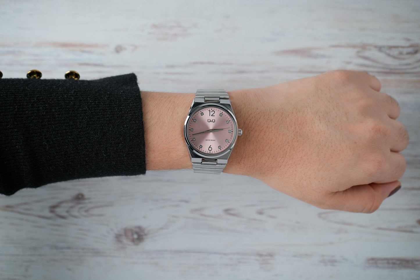 Reloj Q&Q Original Mujer Plateado Q84B003Y