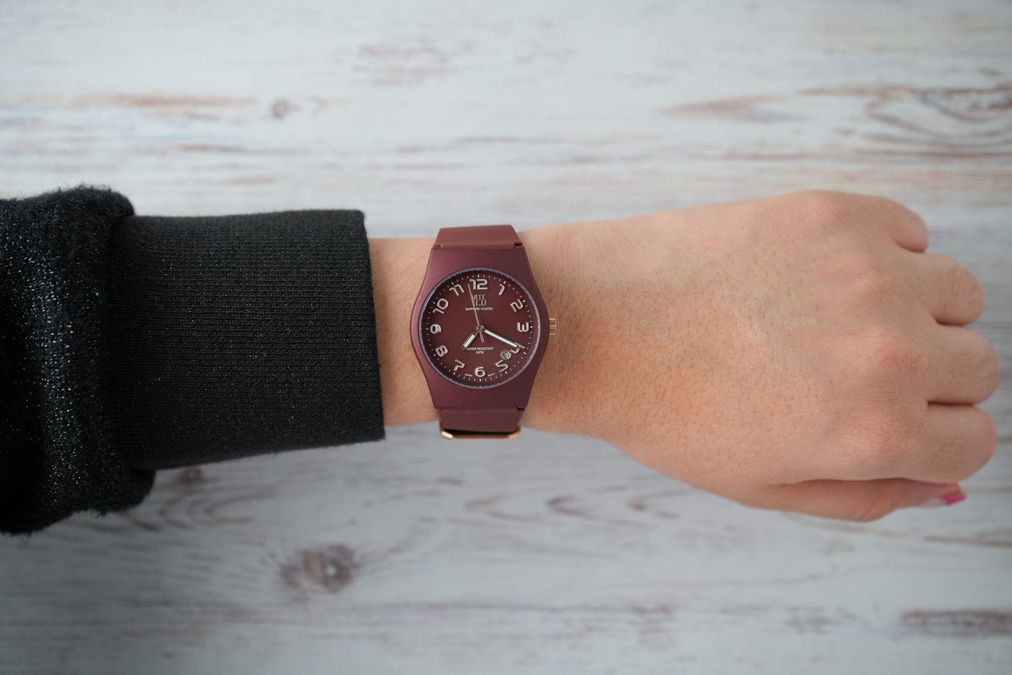 Reloj Yess Mujer Original Rojo SMT-251141-6