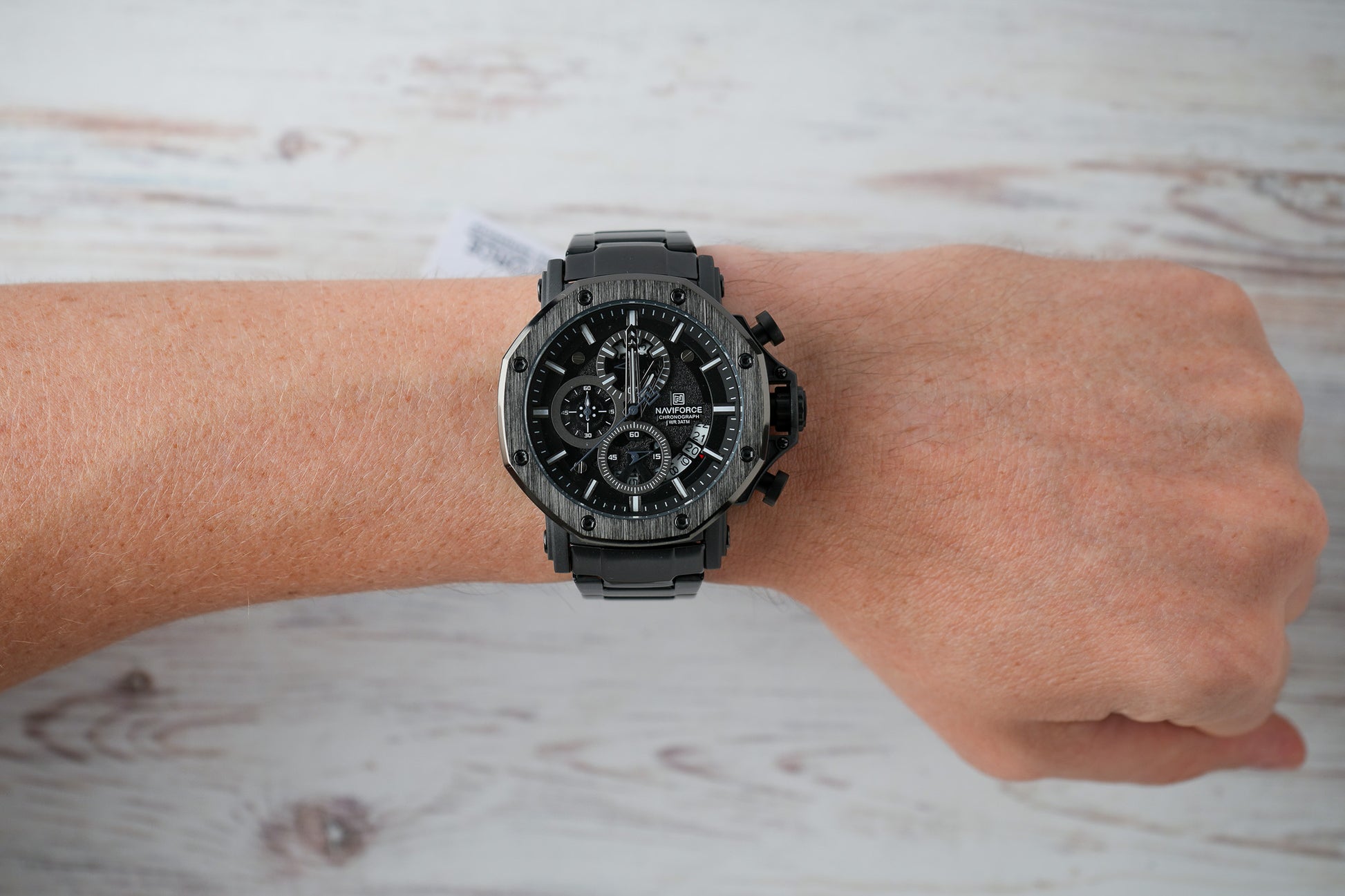 Reloj Naviforce Hombre Original Negro NF8065-NENE