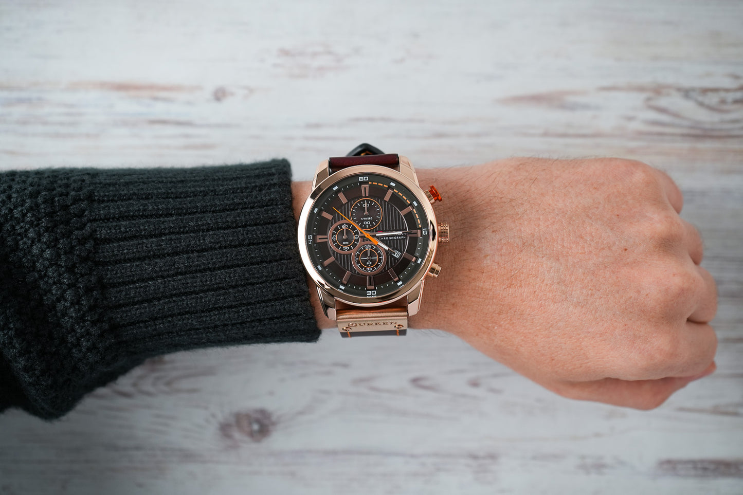 Reloj Curren Hombre Marrón CU8291-MAOR