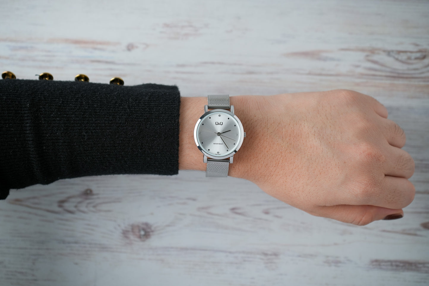 Reloj Q&Q Original Mujer Plateado C35A005Y