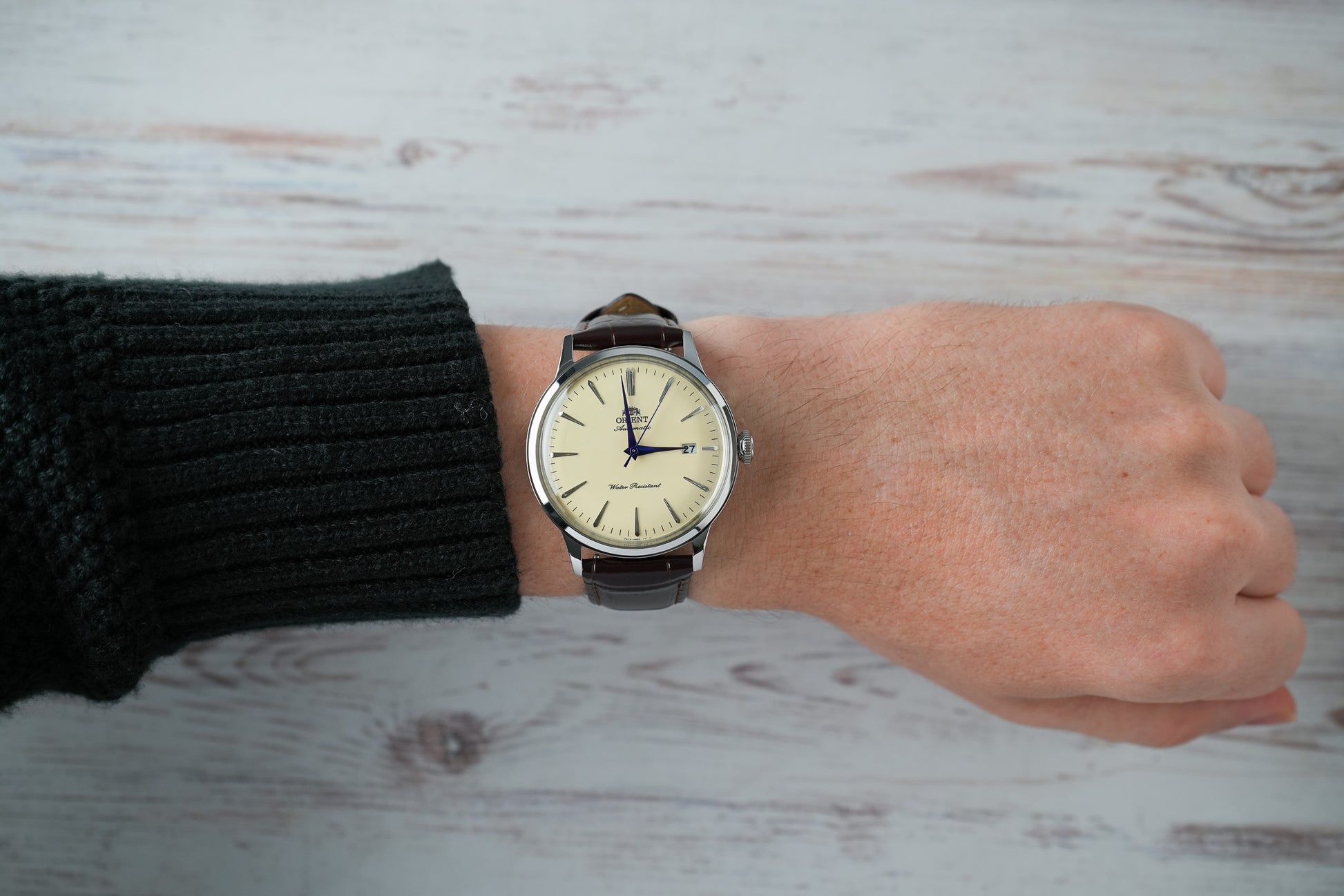 Reloj Orient Hombre Original Bambino Marrón RA-AC0033Y