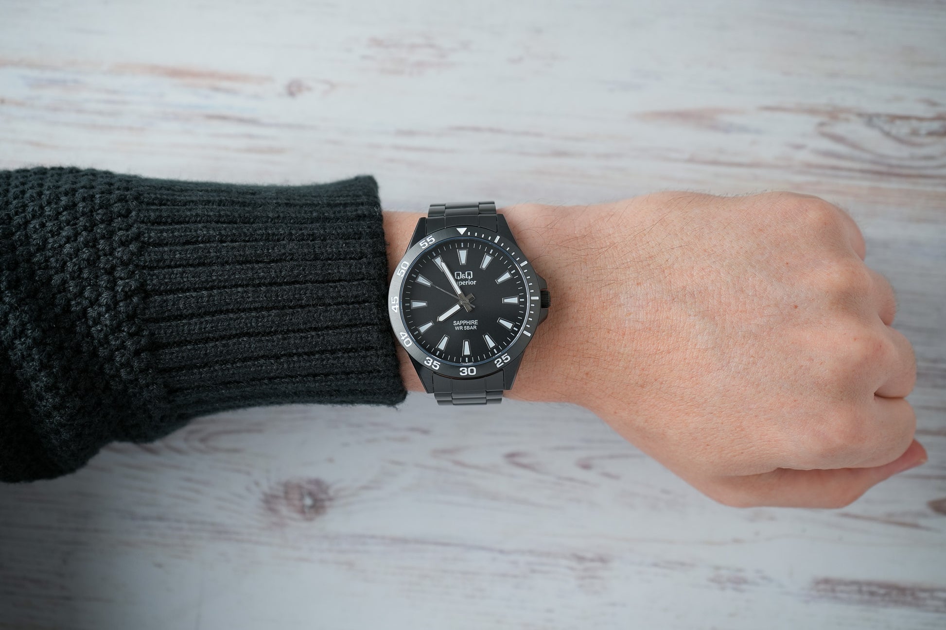 Reloj Q&Q Superior Hombre Negro S08A003Y