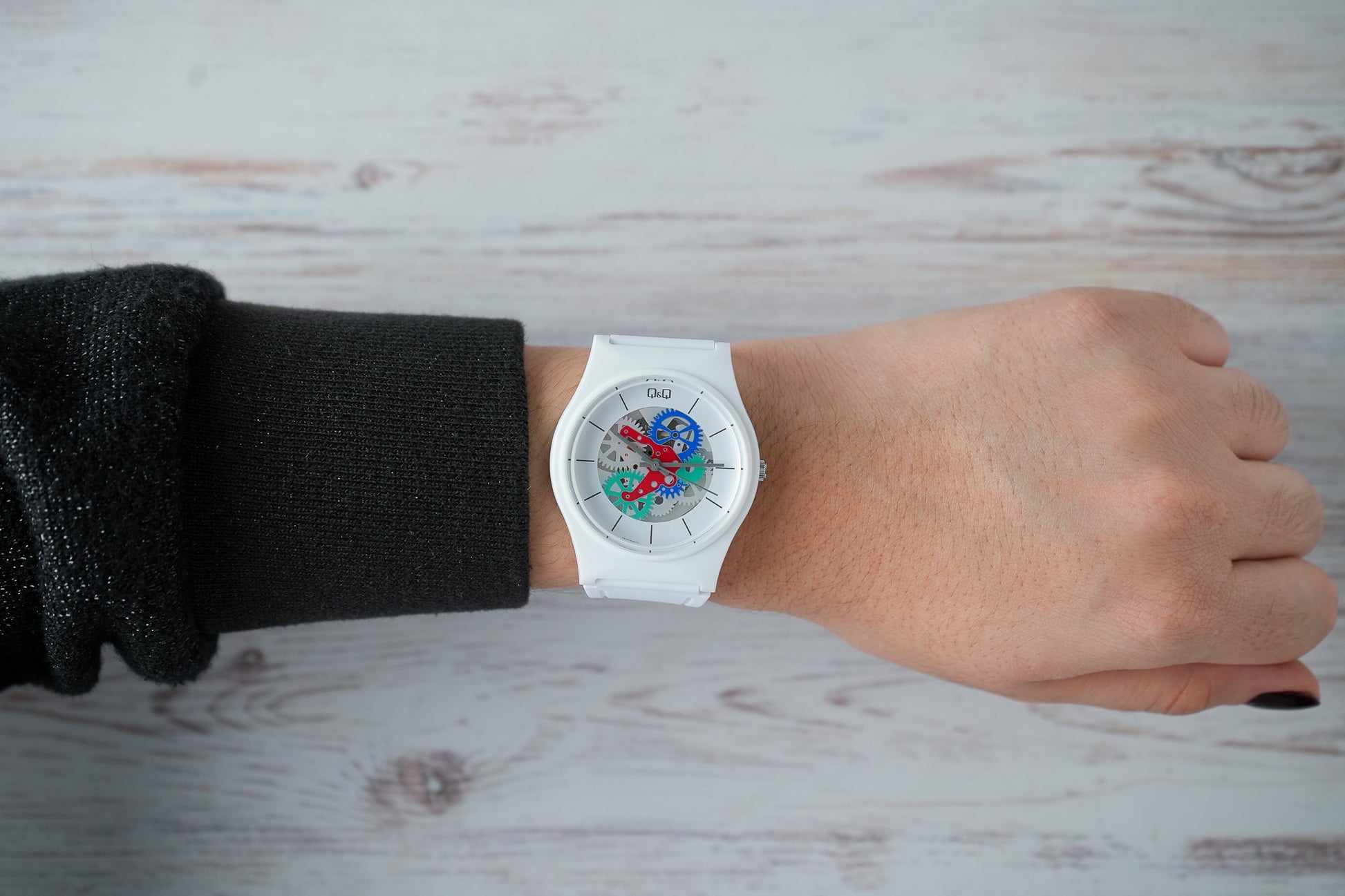 Reloj Q&Q Mujer Original Blanco V41A505Y