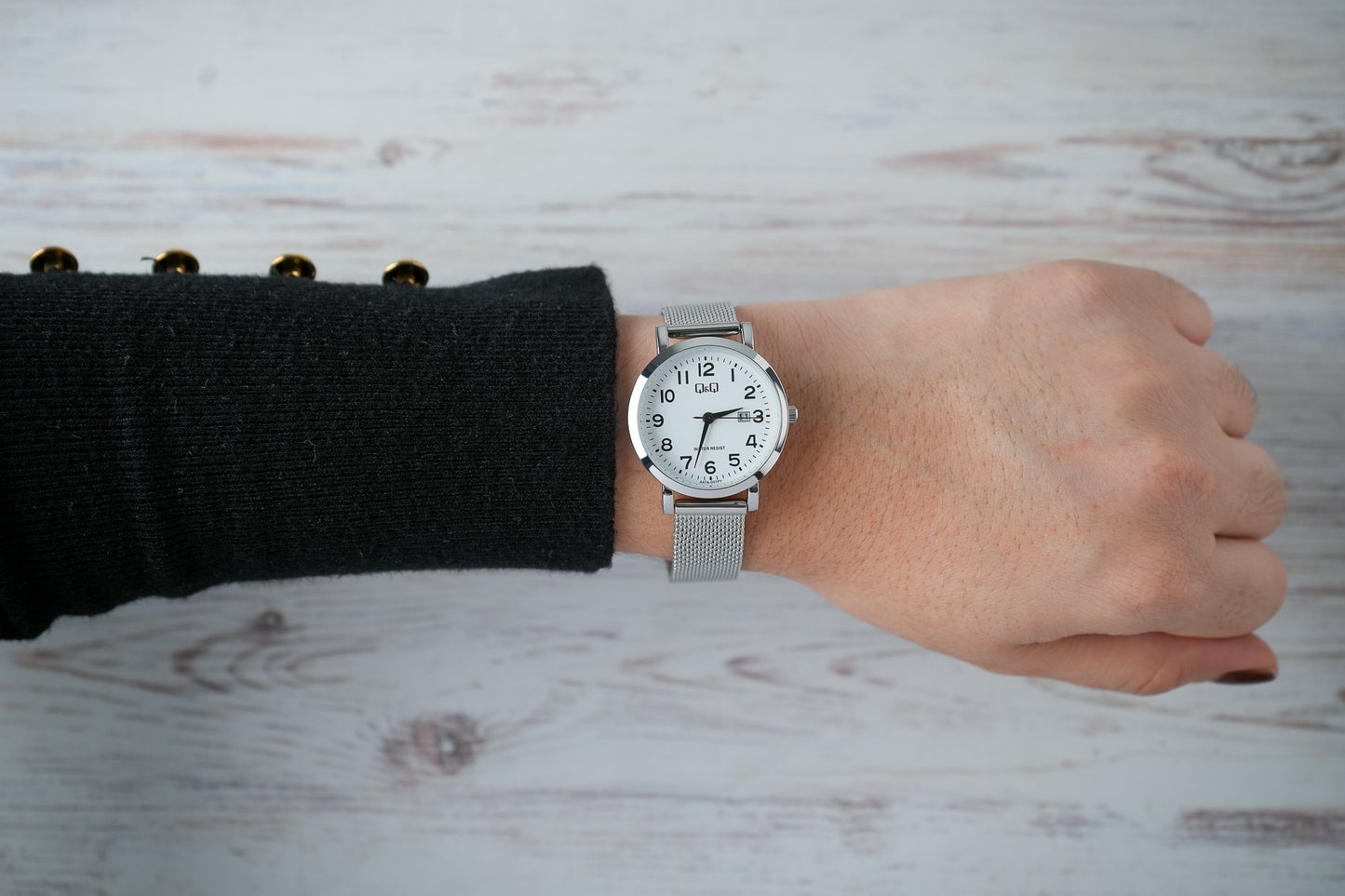 Reloj Q&Q Original Mujer Plateado A47A001Y