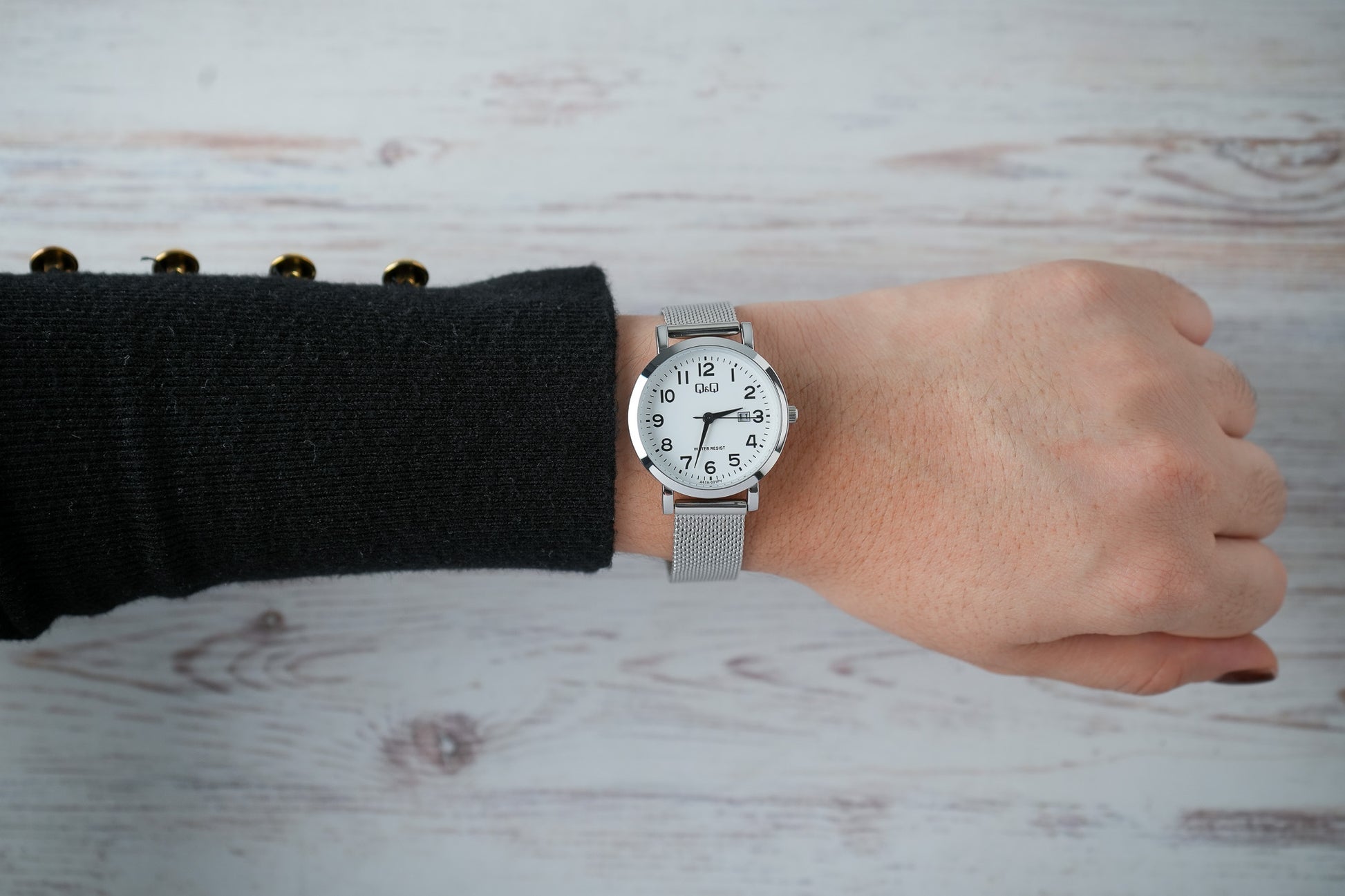 Reloj Q&Q Original Mujer Plateado A47A001Y