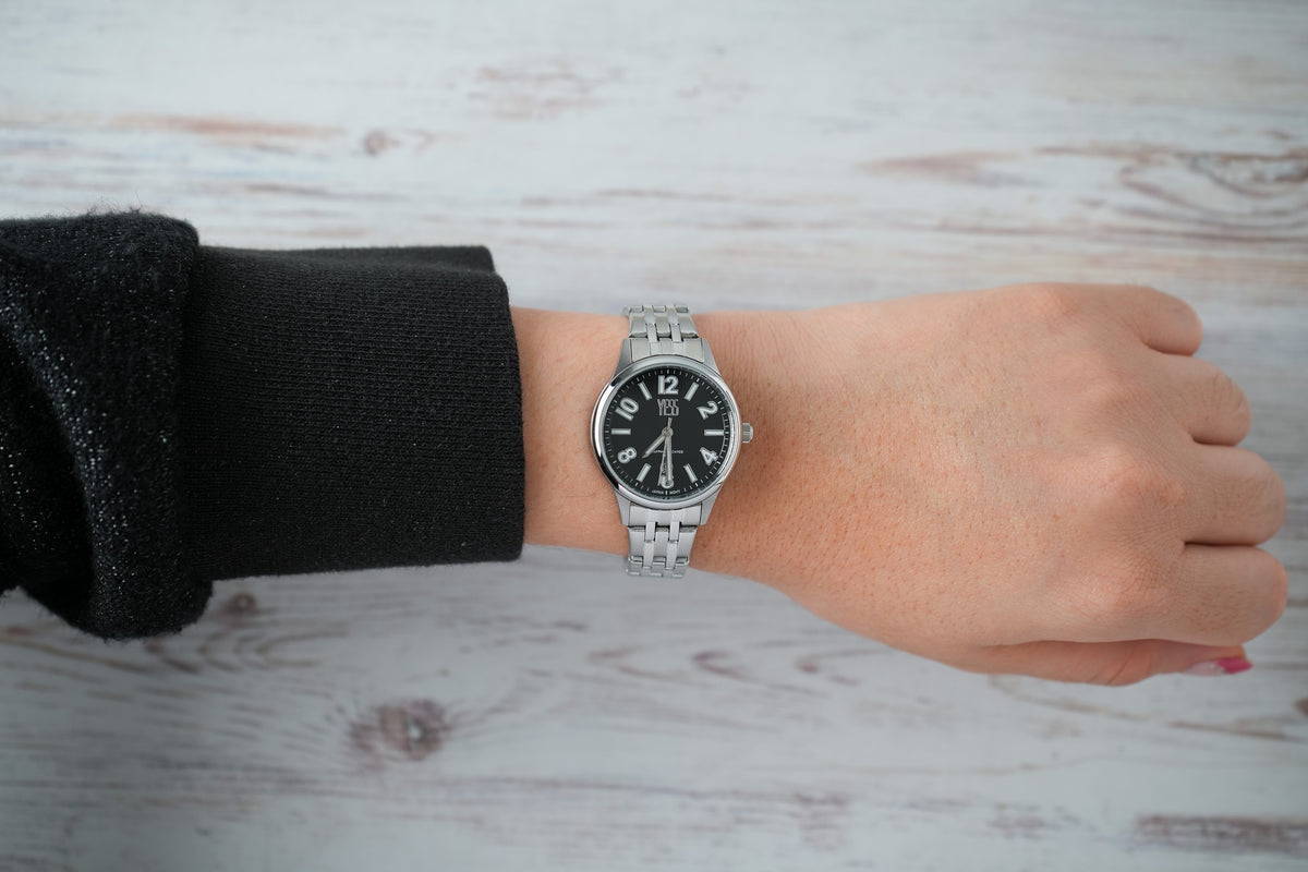 Reloj Yess Mujer Original Plateado Y25040-2