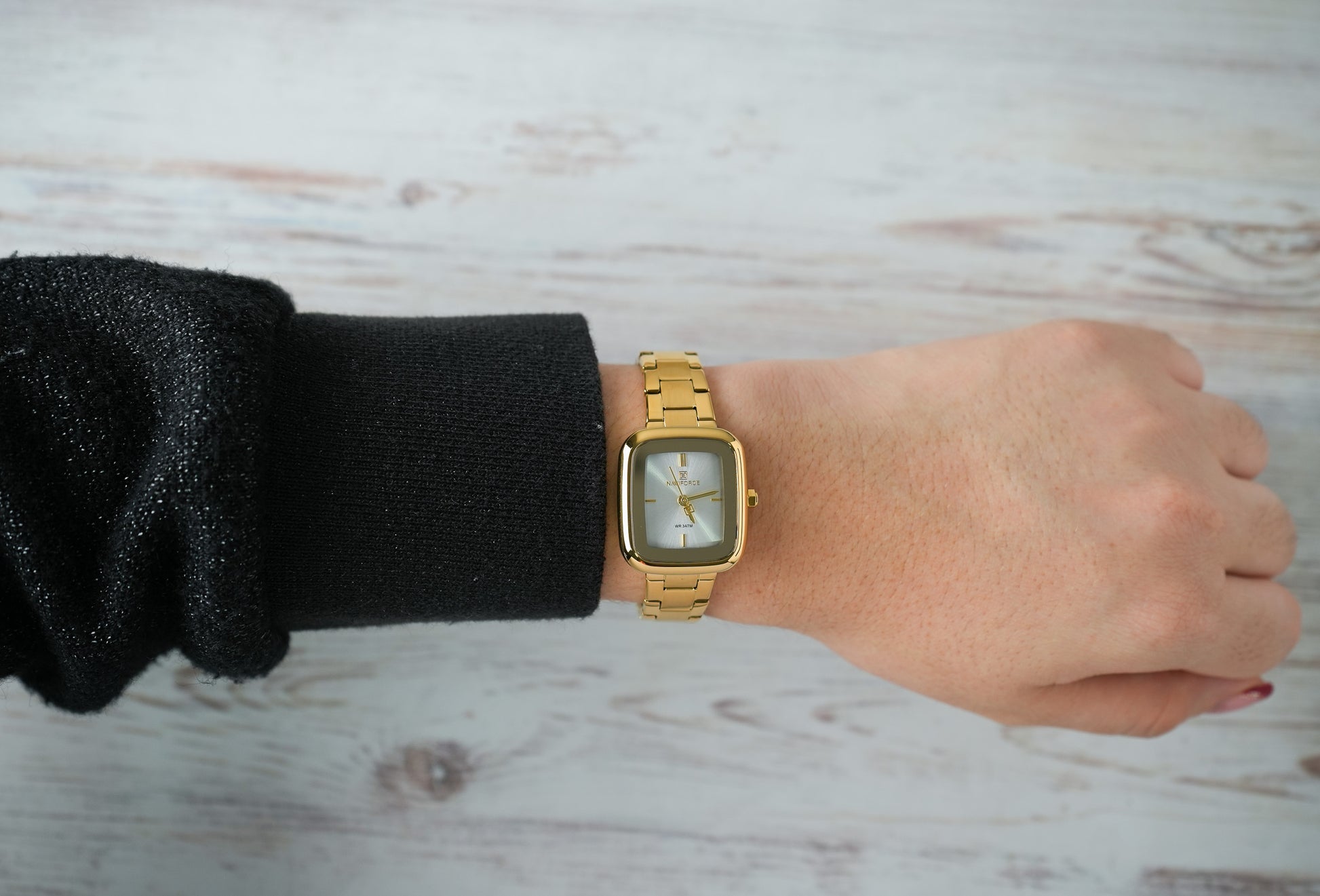 Reloj Naviforce Mujer Original Dorado NF5075-DOPL