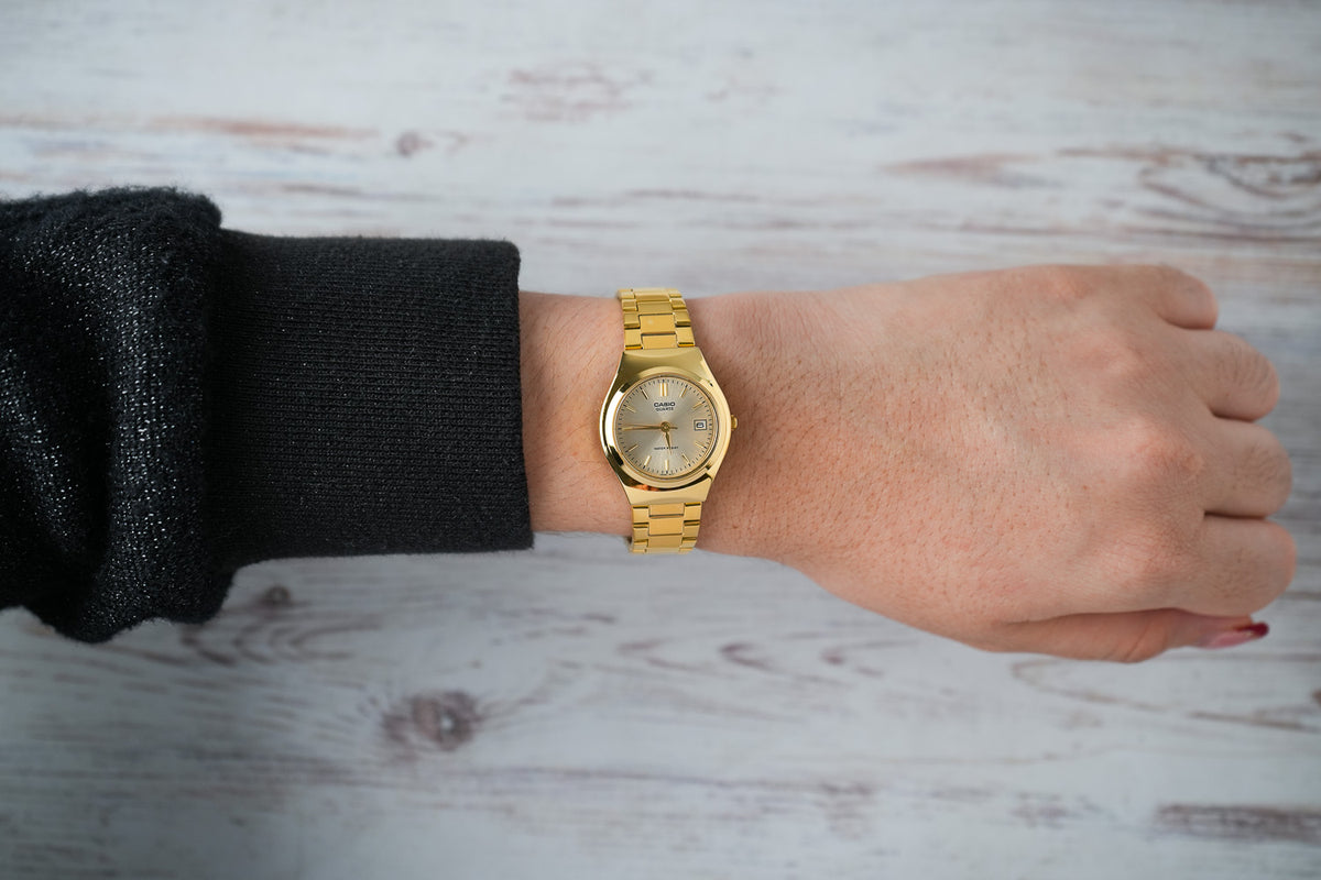 Reloj Casio Mujer Original Dorado LTP-1170N-9AR