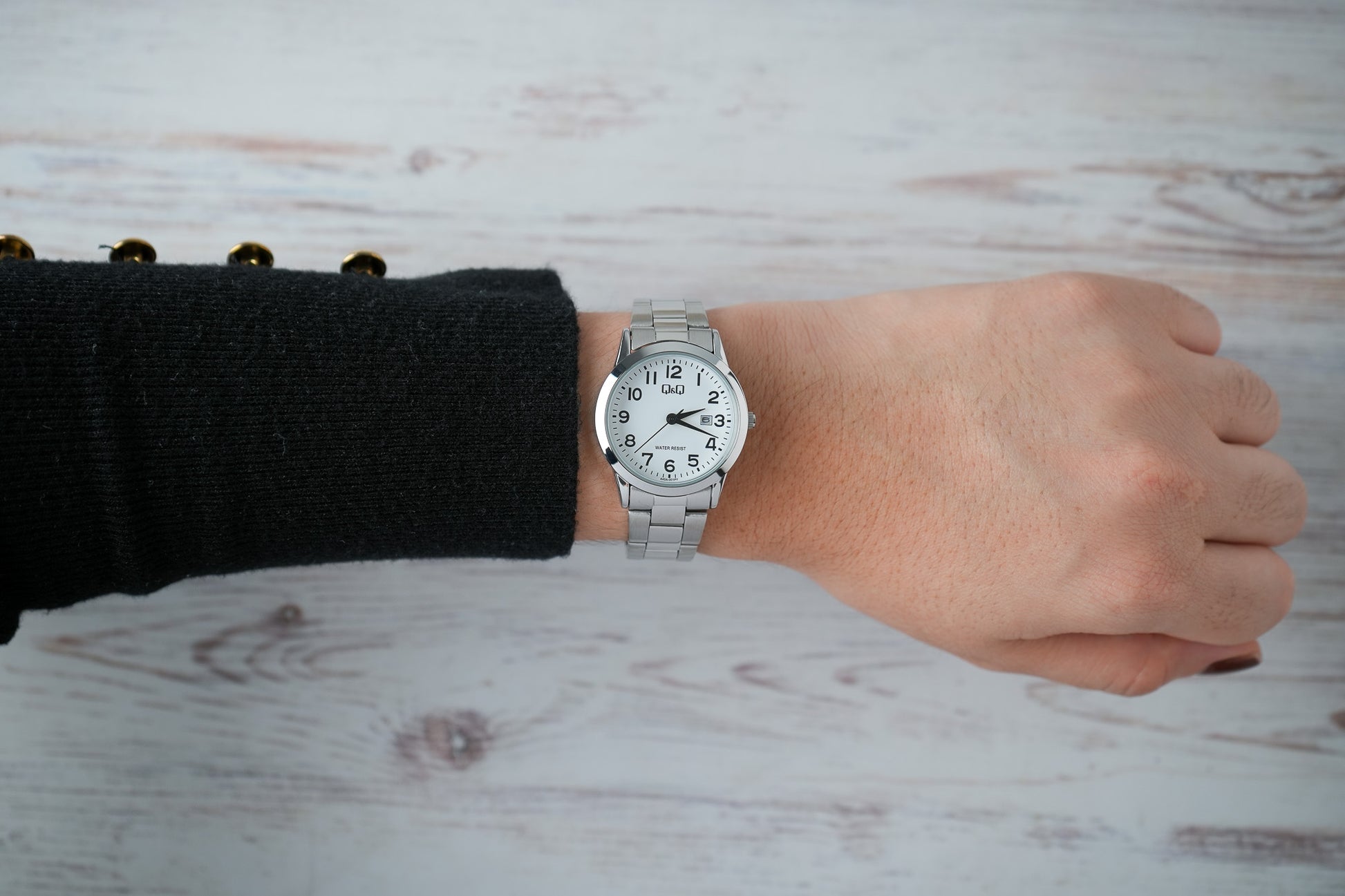 Reloj Q&Q Original Mujer Plateado A45A001Y