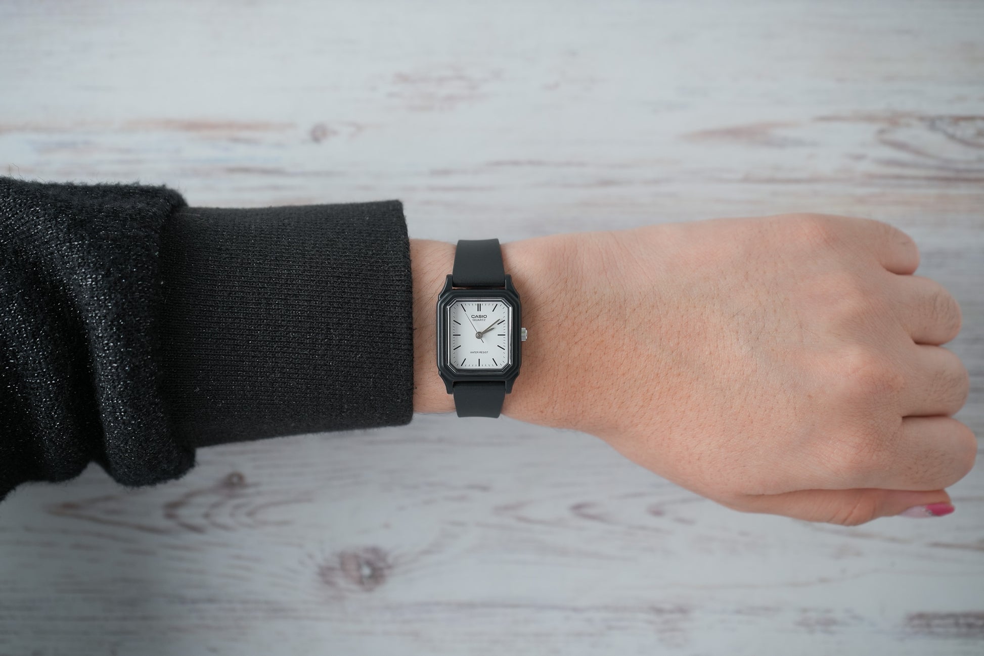 Reloj Casio Mujer Original Negro LQ-142-7E