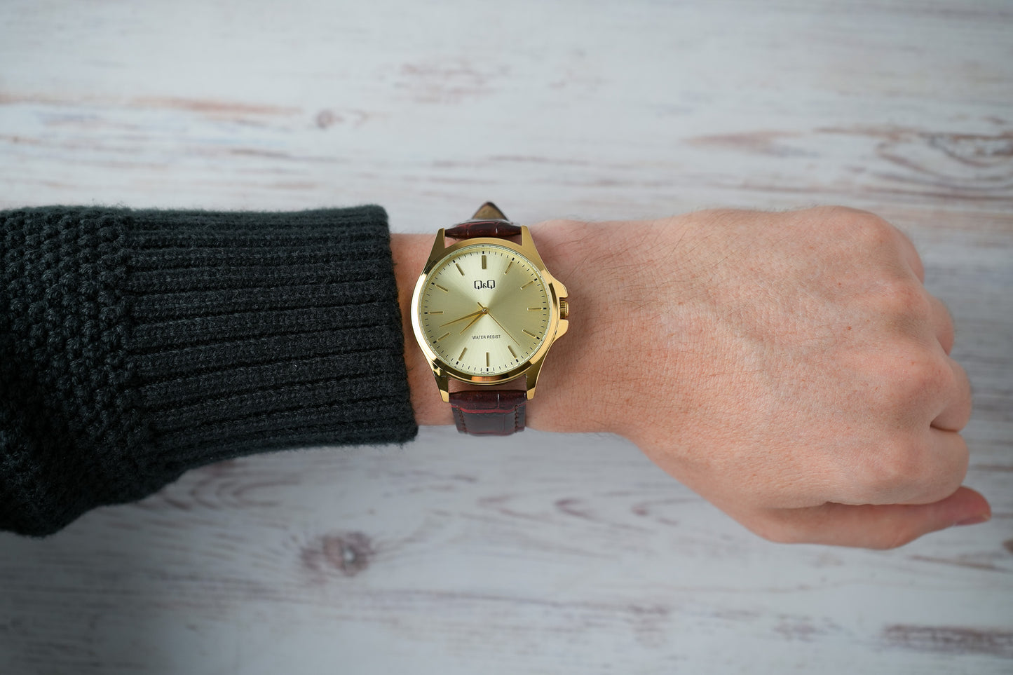Reloj Q&Q Original Hombre Marrón C36A010Y