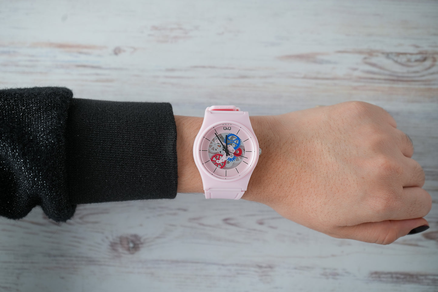 Reloj Q&Q Mujer Original Rosado V41A502Y