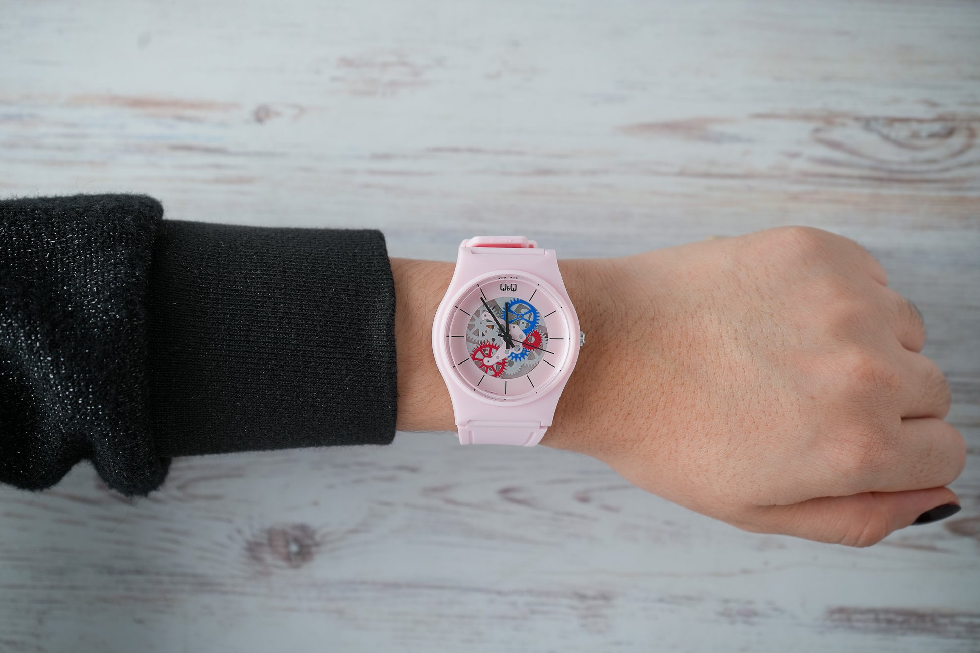 Reloj Q&Q Mujer Original Rosado V41A502Y