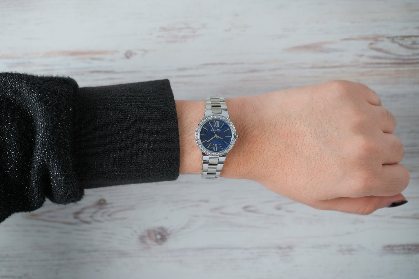 Reloj Scottie Mujer Original Plateado 9768-PLAZ