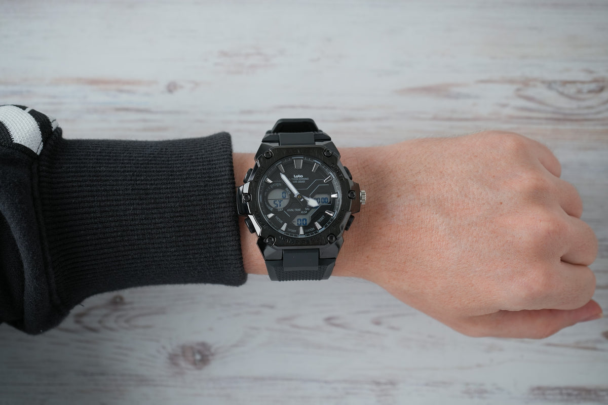 Reloj Loto Hombre Original Negro LT-2575-NENE