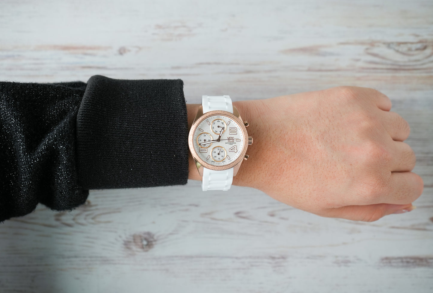 Reloj Yess Mujer Original Blanco SMT-251103-1