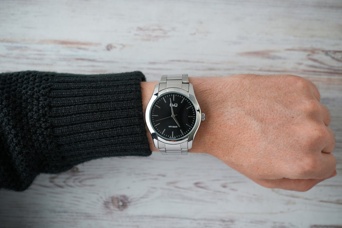 Reloj Q&Q Hombre Original Plateado Q37C001Y