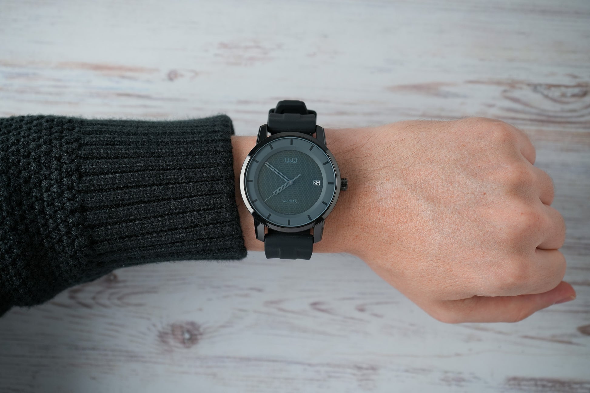 Reloj Q&Q Hombre Original Negro A20A500Y
