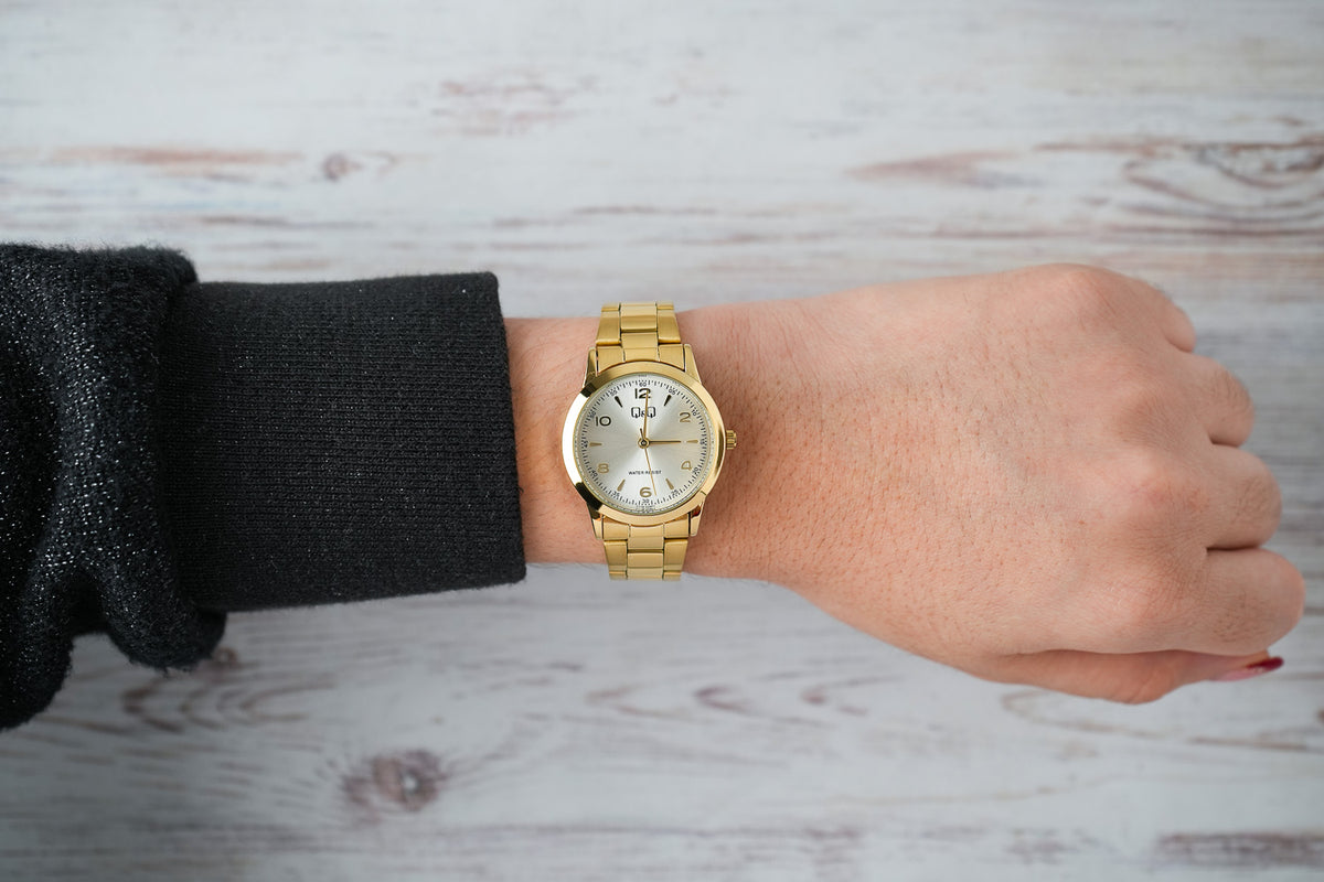 Reloj Q&Q Mujer Dorado C11A028Y