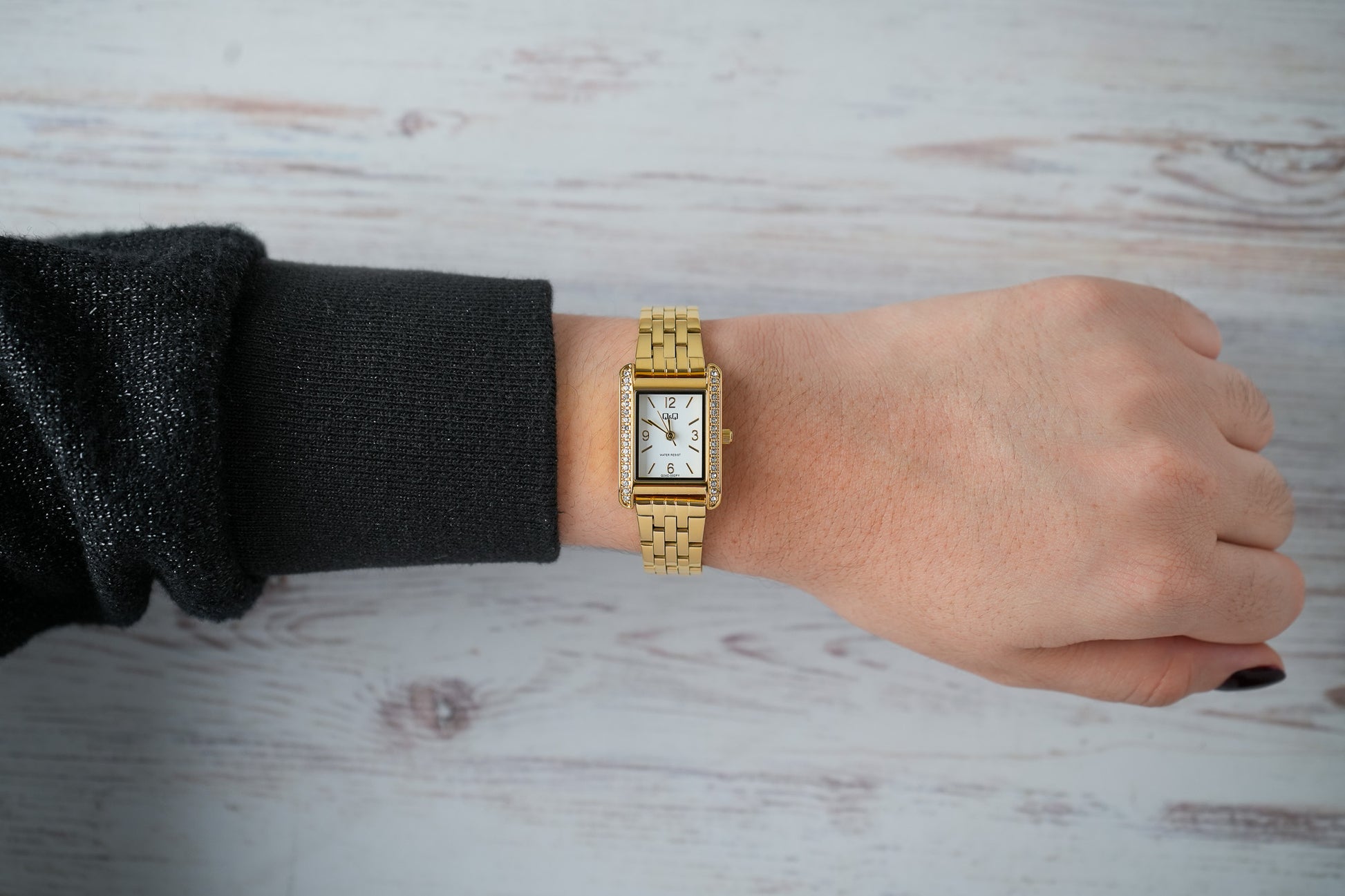 Reloj Q&Q Original Mujer Dorado Q24C002Y