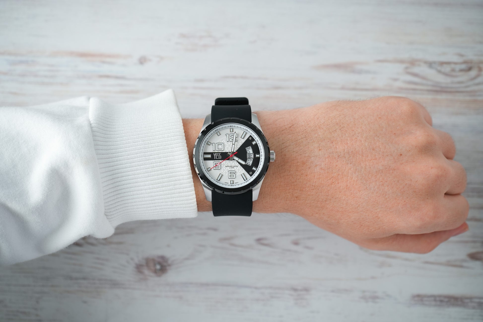 Reloj Yess Hombre Original Negro SMT-251132-5